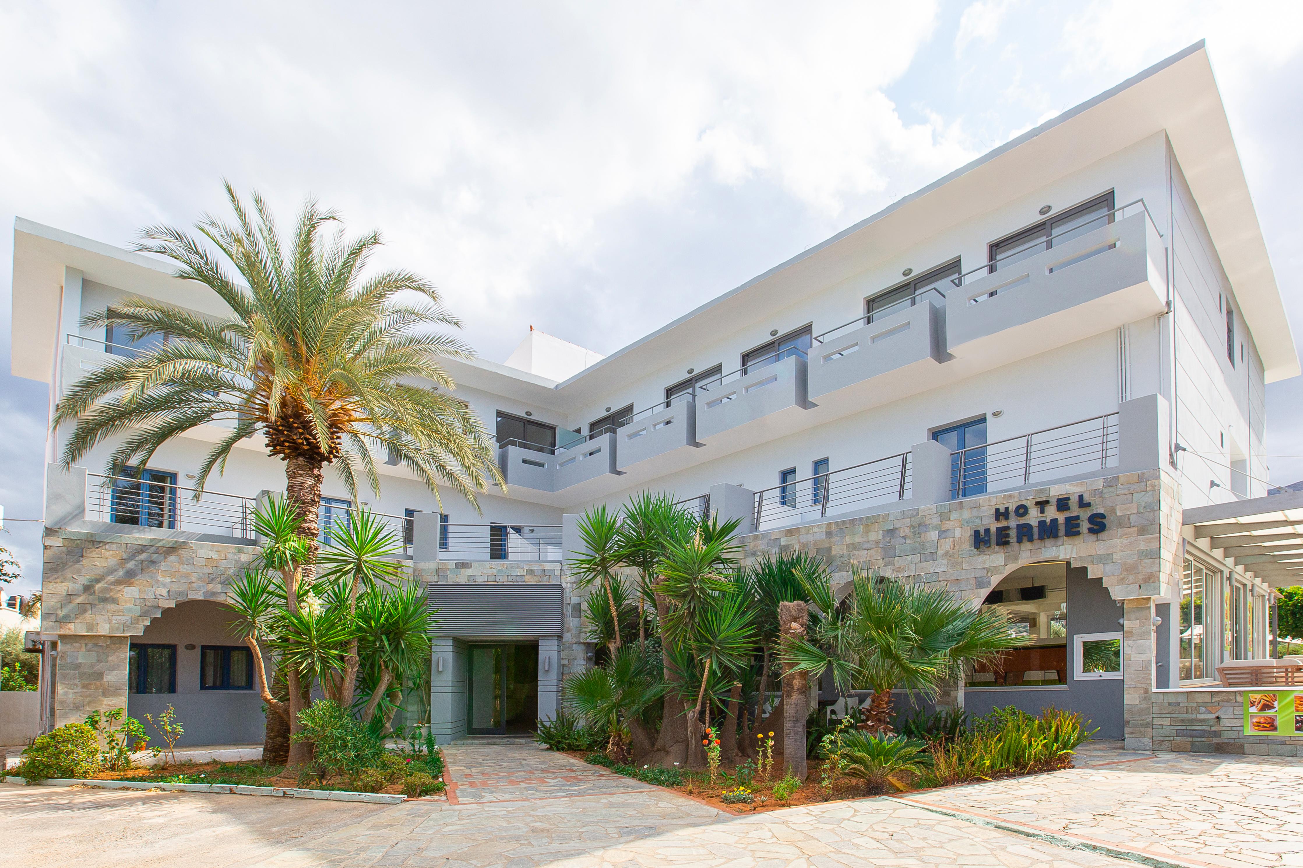 Hermes Hotel Malia מראה חיצוני תמונה